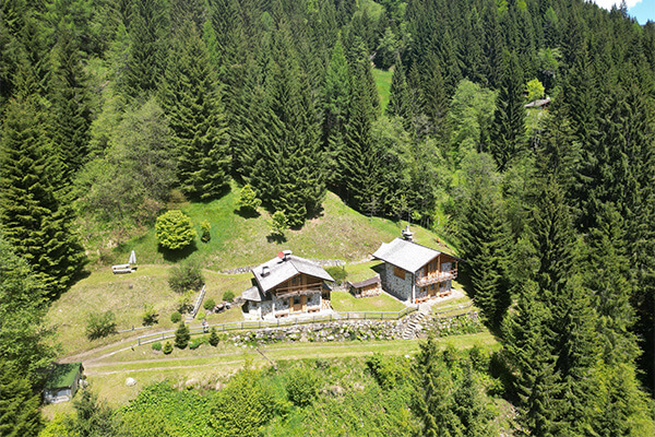 Baita romantica in Trentino