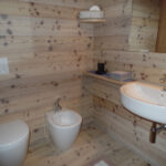 Secondo bagno della Baita Maset Pozzati in Val di Non