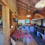Cucina della Baita ai Larici in Val dei Mocheni