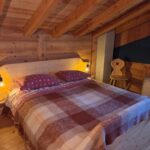 Seconda camera matrimoniale della Baita ai Larici in Val dei Mocheni
